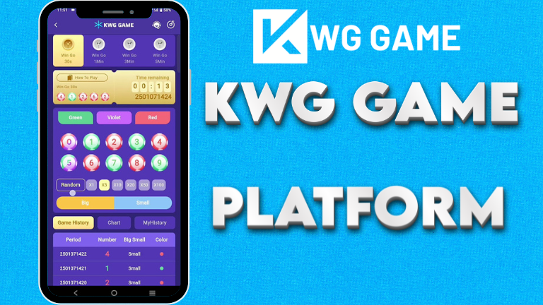 KWG Game iOS mobile gaming interface